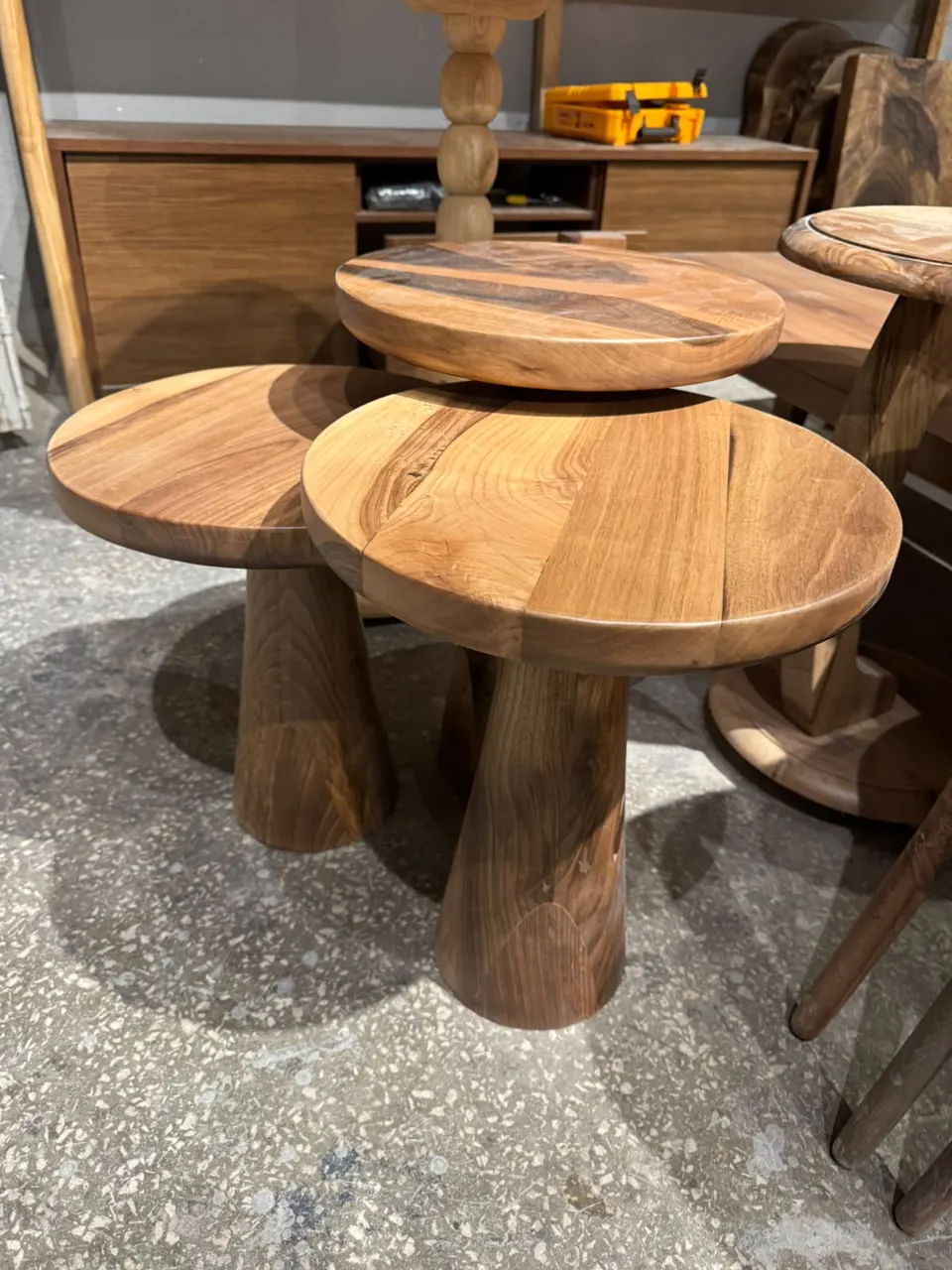 Mantar Ayaklı – Zigon Sehpa Modelleri – RedWooden