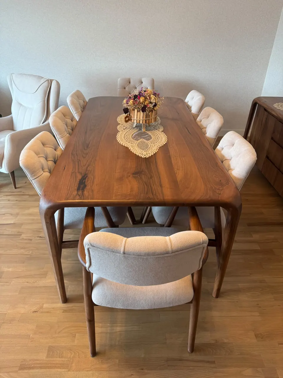 Kütük Masa – İskandinav Tasarım – fotoğraf 2 – RedWooden